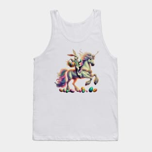 Easter Bunny Unicorn Shirt, Girls Easter Shirt, Easter Egg Hunt Shirt, Happy Easter Shirt, Easter Gift for Girls, Unicorn Easter Bunny Shirt Tank Top